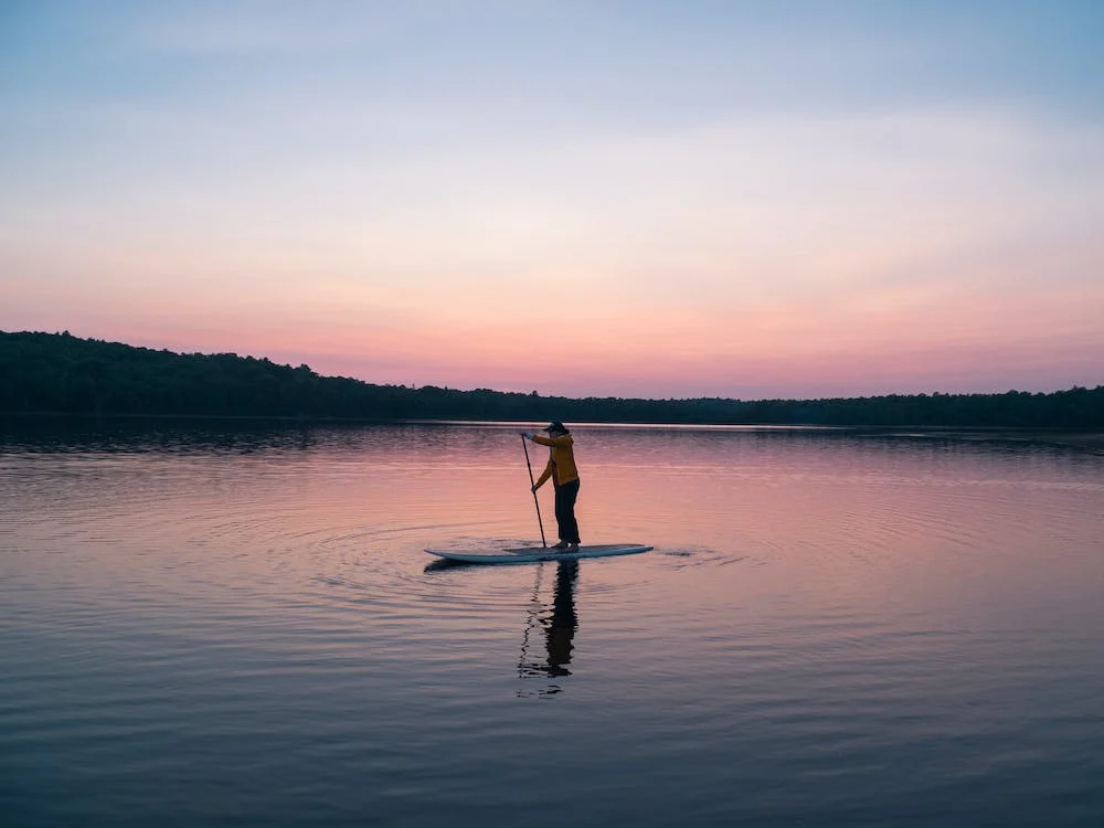 Paddle Boarding River Wye